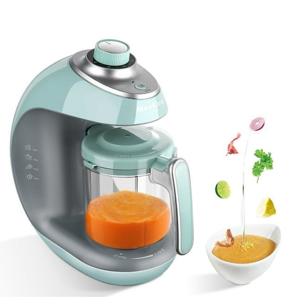 MaxKare Baby Food Maker Baby Food Processor Blender Grinder Steamer Cooks & Blends Healthy Homemade Baby Food in Minutes - NAIPO