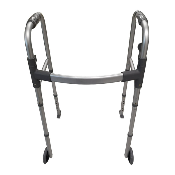 Naipo Compact Folding Walker with Trigger Release and Glide Skis for Seniors Elderly - NAIPO