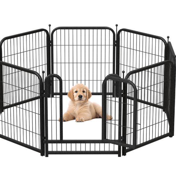 Naipo Rollick Dog Playpen for Yard, RV Camping│Patented, 24 inch 8 Panels