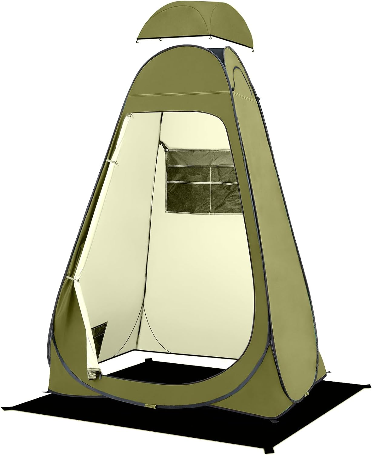 Portable Pop Up Privacy Shower Tent Spacious Changing Room for Camping Hiking Beach Toilet Shower Bathroom