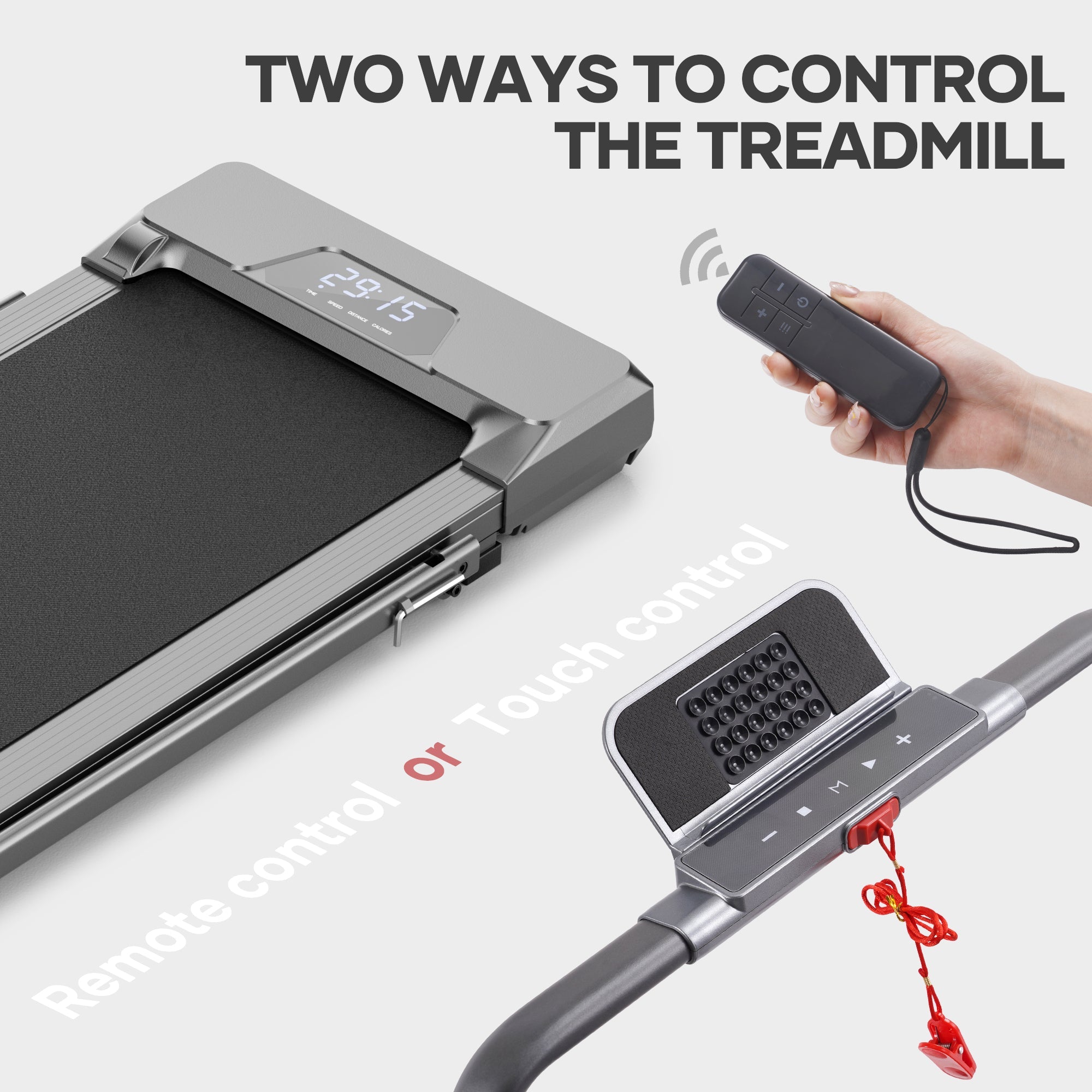 Treadmill walking pad Under Desk with Remote Control