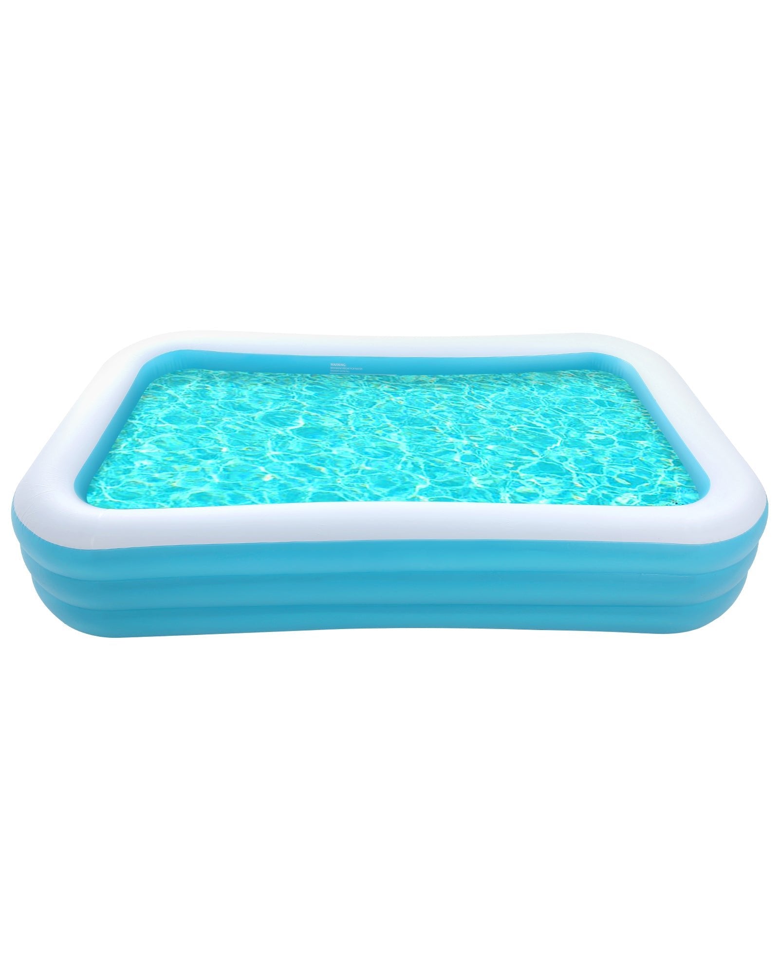 Inflatable Swimming Pool Inflatable Swim Center 120 × 72 × 22 Inch in Outdoor Backyard Summer-Blue