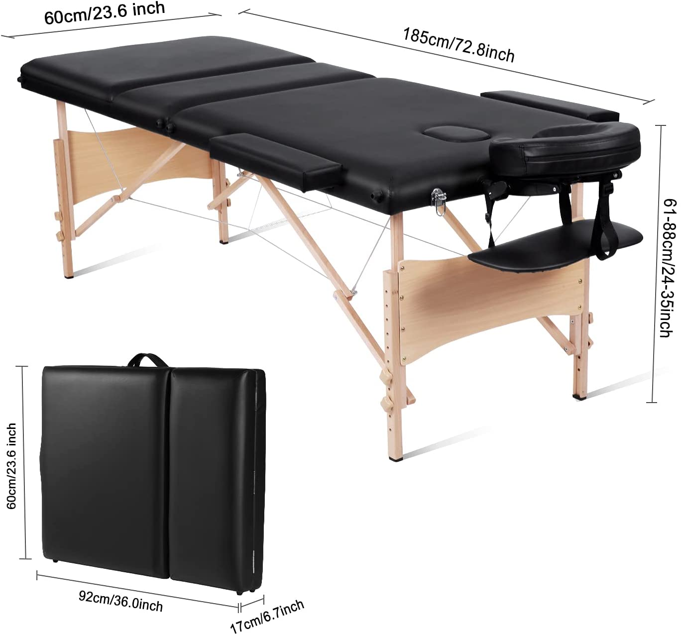 Massage Table Massage Bed Lash Bed Professional 84