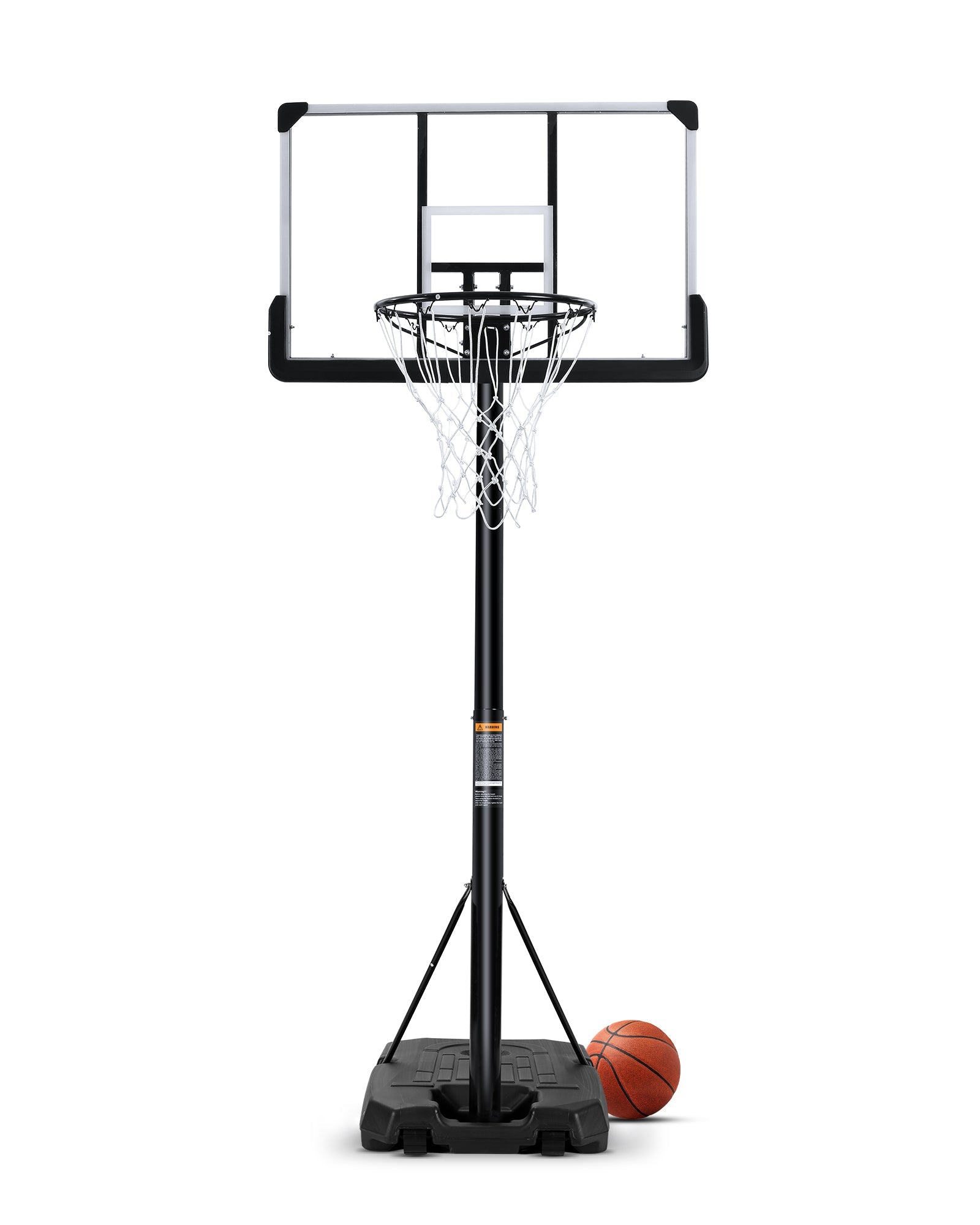 Basketball Hoop Basketball Goal Height Adjustable Basketball Equipment Basketball Court for Kid &Adult Indoor & Outdoor Use