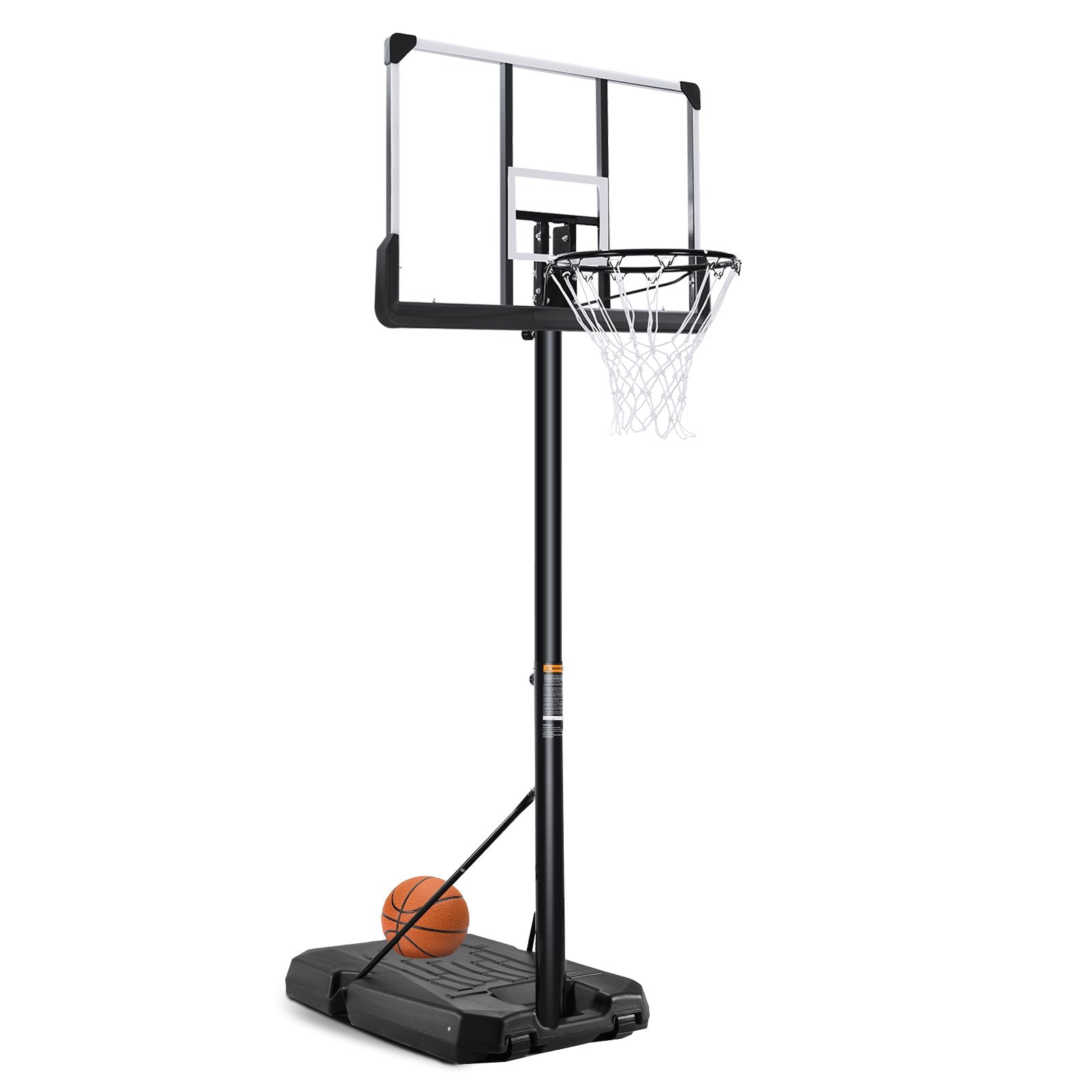 Basketball System Basketball Equipment Height Adjustable 44 In. Indoor Outdoor