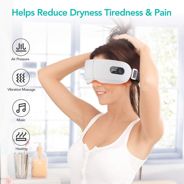 Naipo Electric Eye Massager with Heat, Vibration, Air Pressure--Wholesale--US