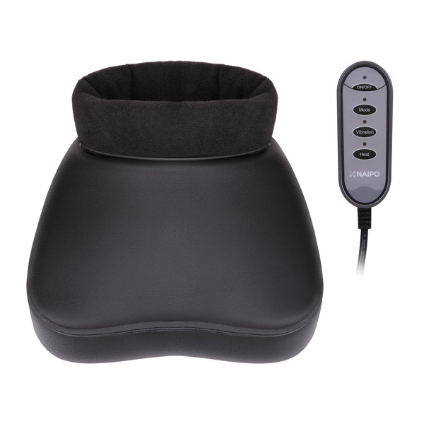 Naipo Foot & Back Massager with Heat Shiatsu Back Massager Deep Kneading and Vibrating