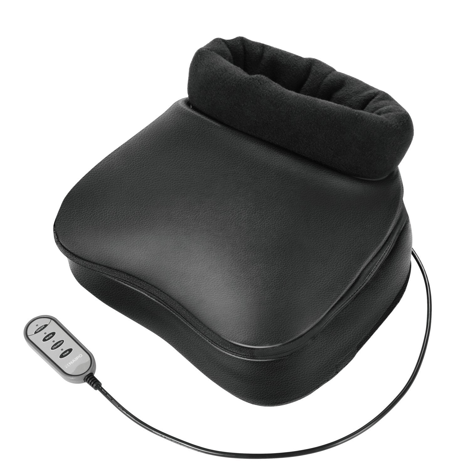 Naipo Foot & Back Massager with Heat Shiatsu Back Massager Deep Kneading and Vibrating