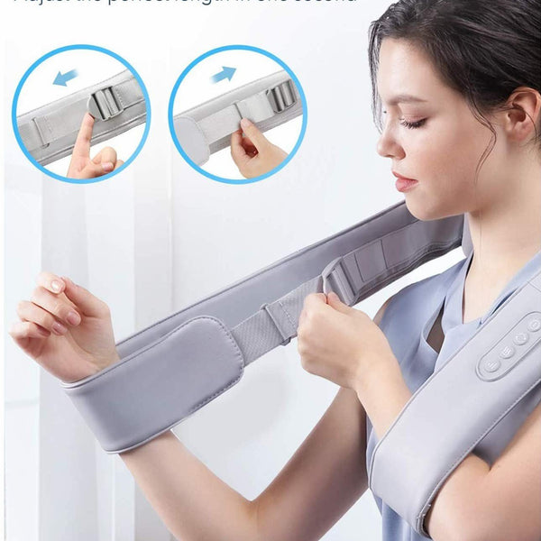 NAIPO oCuddle™ Shoulder Massager with Adjustable Heat and Straps