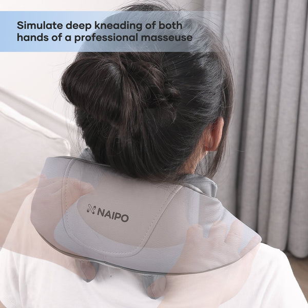 Naipo Shoulder and Neck Massager with Shiatsu Kneading Massage & Heat -  household items - by owner - housewares sale 
