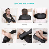 NAIPO Shiatsu Back and Neck Massager Deep Kneading Massage oCuzen™ Cus