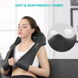 Naipo Shiatsu Neck Back Massager with Heat, Electric Massager Deep Tissue  Kneading Massage to Relief Shoulder Muscles, Gift for Mom/Dad/Women/Men in  Home Office and Car 